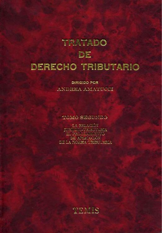 Produktbild: Tratado de derecho tributario, tomo II