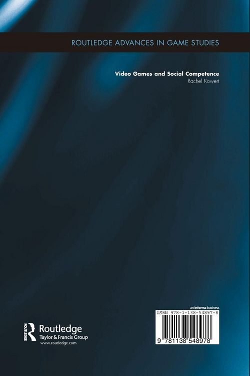 Produktbild: Video Games and Social Competence