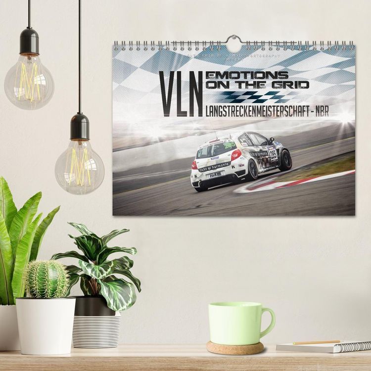 Produktbild: EMOTIONS ON THE GRID - VLN Langstreckenmeisterschaft N&uuml;rburgring (Wandkalender 2027 DIN A4 quer), CALVENDO Monatskalender