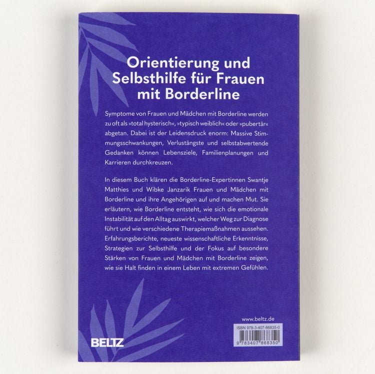 Produktbild: Die Welt der Frauen und M&auml;dchen mit Borderline