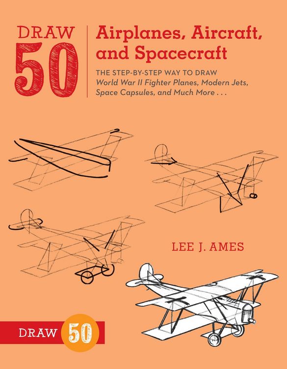 Produktbild: Draw 50 Airplanes, Aircraft, and Spacecraft