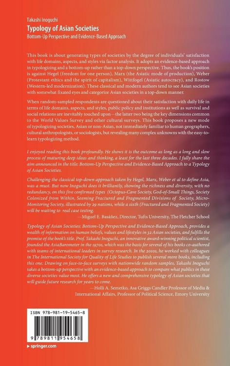Produktbild: Typology of Asian Societies