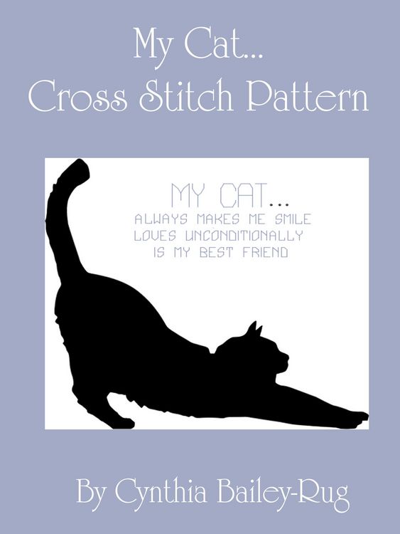 Produktbild: "My Cat.." Cross Stitch Pattern
