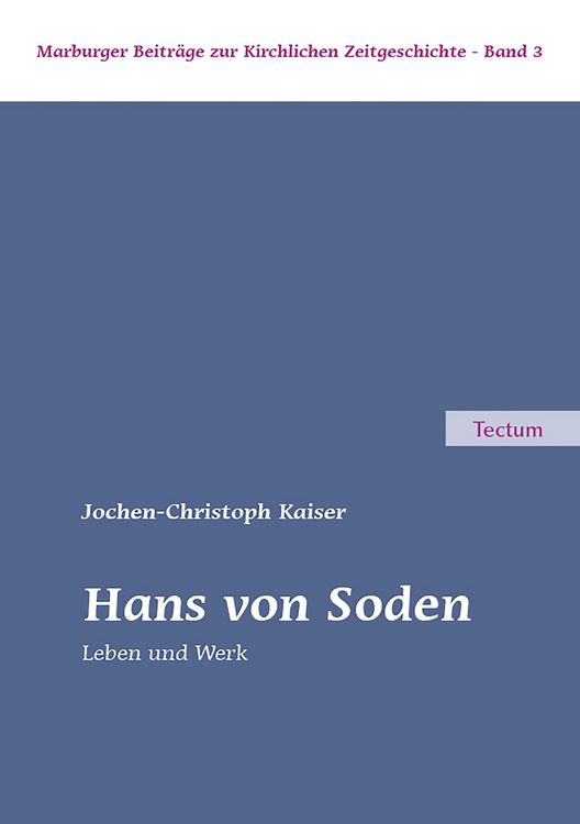 Produktbild: Hans von Soden