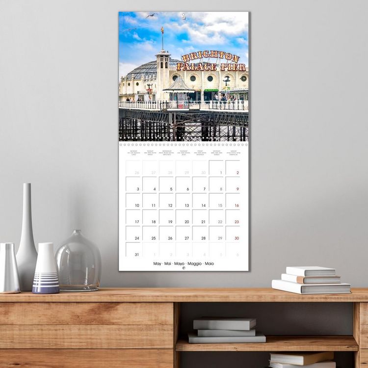 Produktbild: South England - Impressions from south western counties (Wall Calendar 2027 12 &times; 12 Inch) CALVENDO 12 Month Wall Calendar