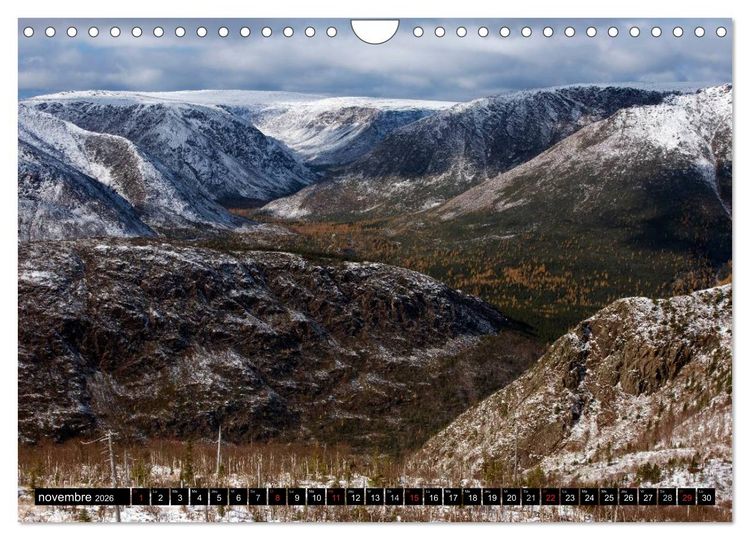 Produktbild: GASP&Eacute;SIE. Parc National du Qu&eacute;bec (Calendrier mural 2026 DIN A4 vertical), CALVENDO calendrier mensuel
