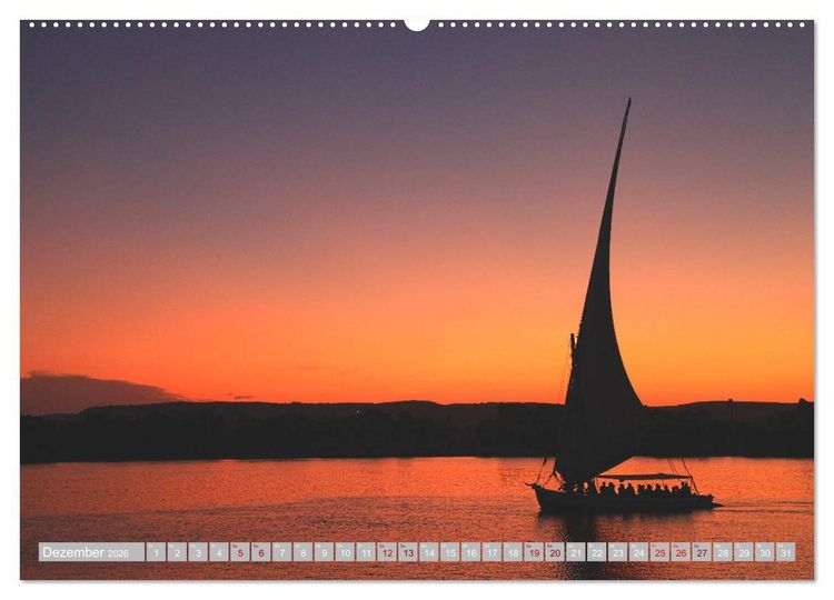 Produktbild: Leben am Nil - Kultur- und Landschaftsimpressionen (Wandkalender 2026 DIN A2 quer), CALVENDO Monatskalender