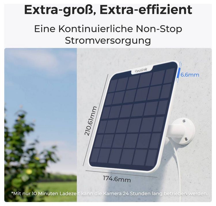 Produktbild: Reolink Solar-Panel Solar Panel 2-W SR3