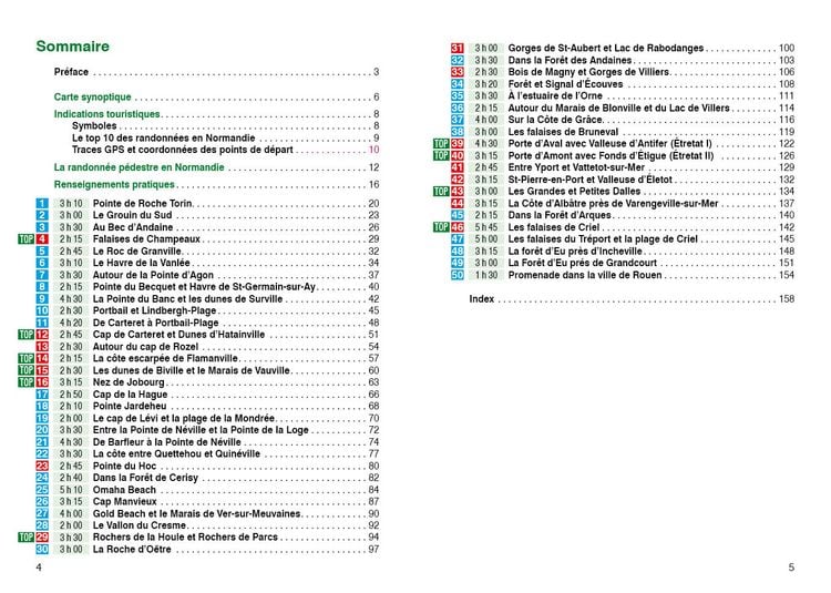 Produktbild: ROHTER Guide de randonn&eacute;es Normandie. 50 itin&eacute;raires sur le littoral et dans les terres