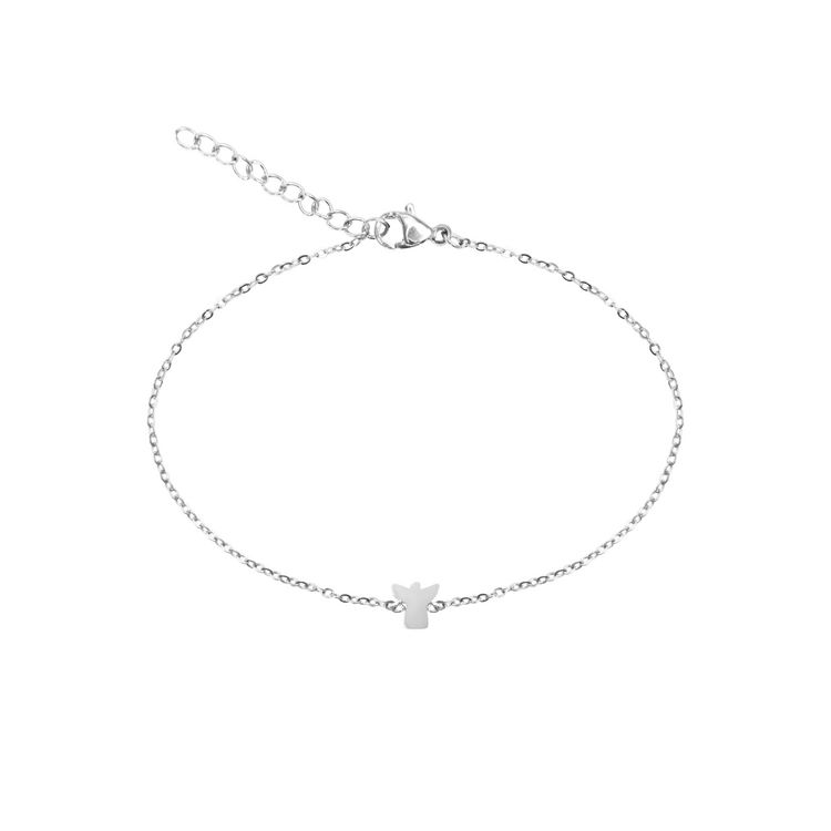 Produktbild: Armband - "Love it." versilbert - Engel