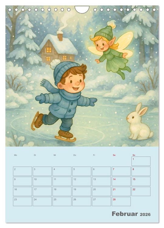 Produktbild: Tari und Tili (Wandkalender 2026 DIN A4 hoch), CALVENDO Monatskalender