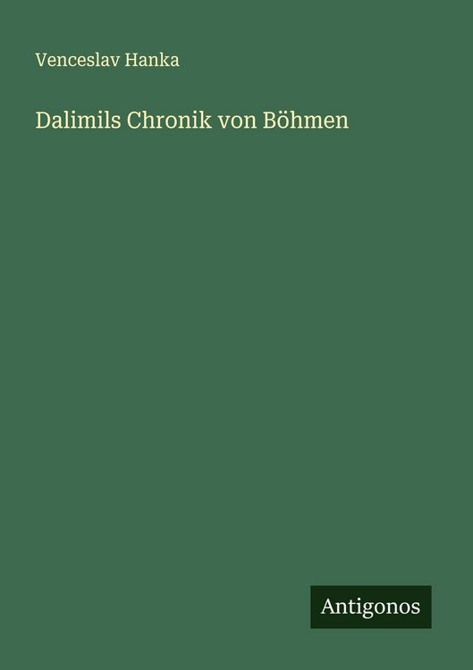 Produktbild: Dalimils Chronik von B&ouml;hmen