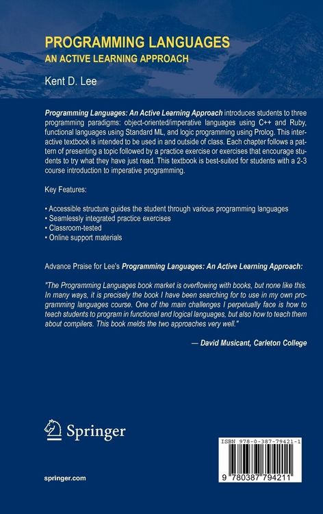 Produktbild: Programming Languages
