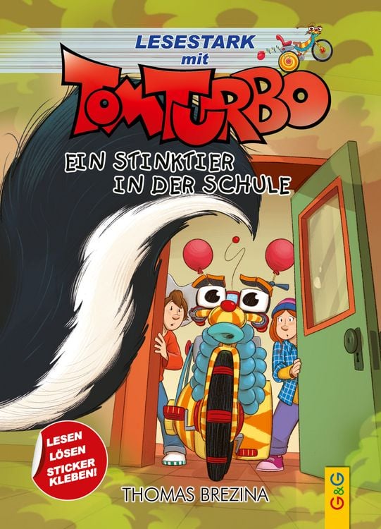 Produktbild: Tom Turbo &ndash; Lesestark &ndash; Ein Stinktier in der Schule