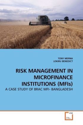 Produktbild: Merna, T: Risk Management in Microfinance Institutions (mfis