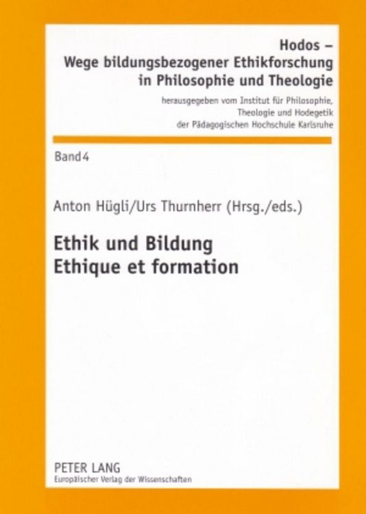 Produktbild: Ethik und Bildung- Ethique et formation