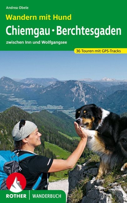 Produktbild: ROTHER Wanderbuch Wandern mit Hund Chiemgau - Berchtesgaden