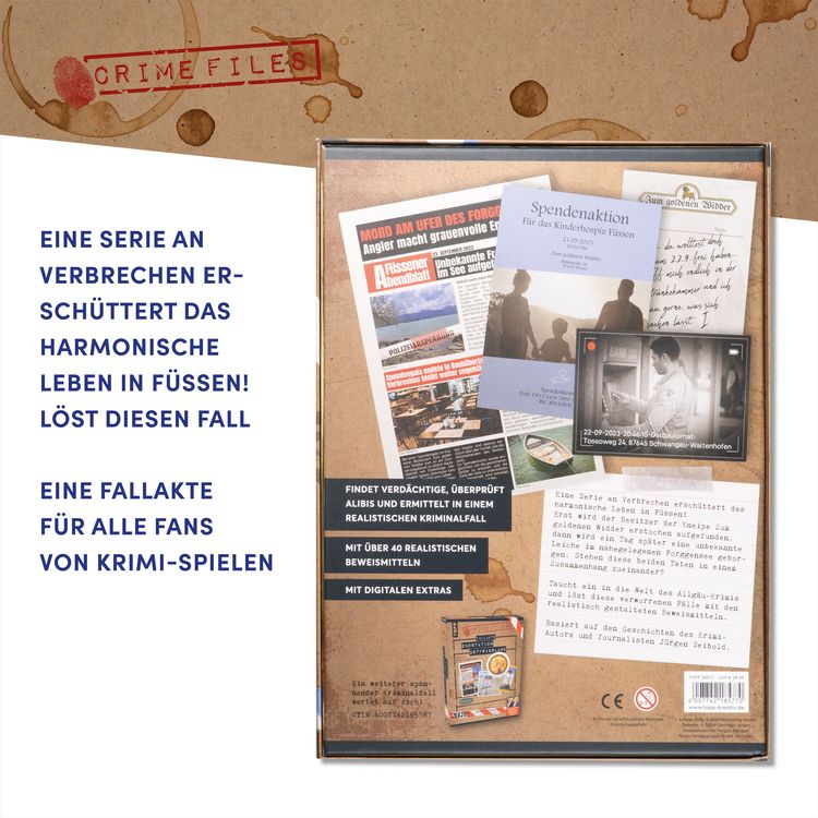Produktbild: Crime Files &ndash; Fallakte: Atemlos im Allg&auml;u