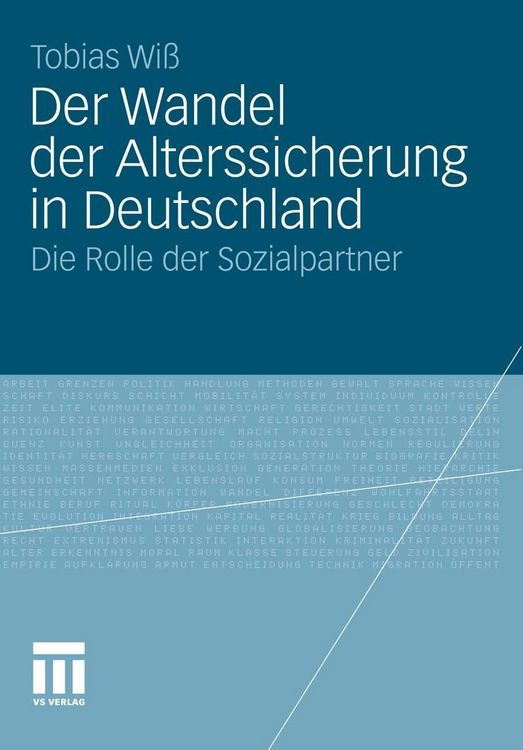 Produktbild: Der Wandel der Alterssicherung in Deutschland