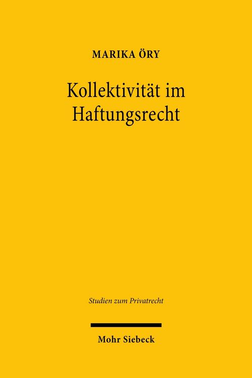 Produktbild: Kollektivit&auml;t im Haftungsrecht