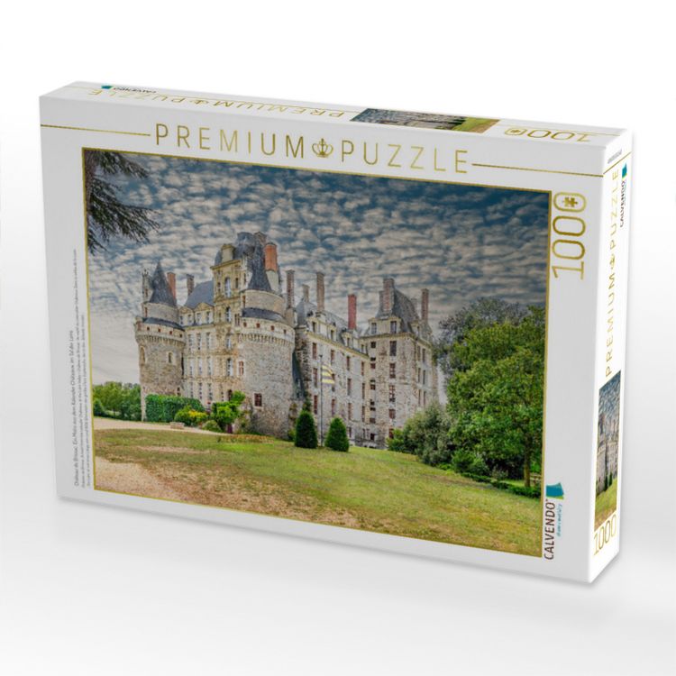 Produktbild: CALVENDO Puzzle Ch&acirc;teau de Brissac. Ein Motiv aus dem Kalender Ch&acirc;teaux. Im Tal der Loire | 1000 Teile Lege-Gr&ouml;&szlig;e 64x48cm Foto-Puzzle f&uuml;r gl&uuml;ckliche Stunden