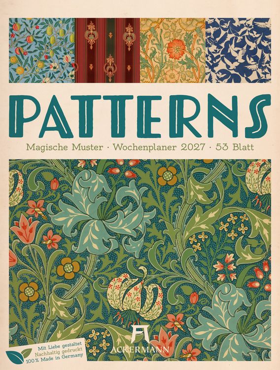 Produktbild: Patterns Wochenplaner Kalender 2027
