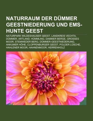 Produktbild: Naturraum der D&uuml;mmer Geestniederung und Ems-Hunte Geest
