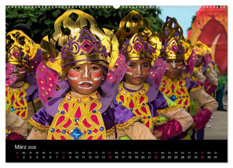 Produktbild: Philippinen - Natur und Fiesta (hochwertiger Premium Wandkalender 2026 DIN A2 quer), Kunstdruck in Hochglanz