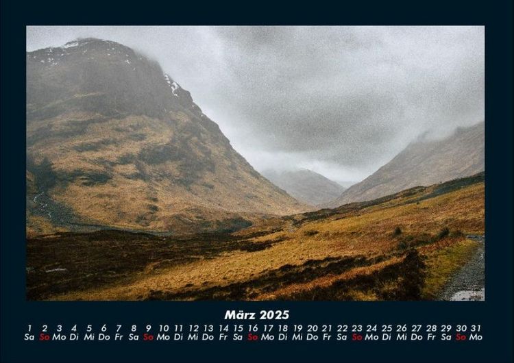 Produktbild: Berge 2025 Fotokalender DIN A4