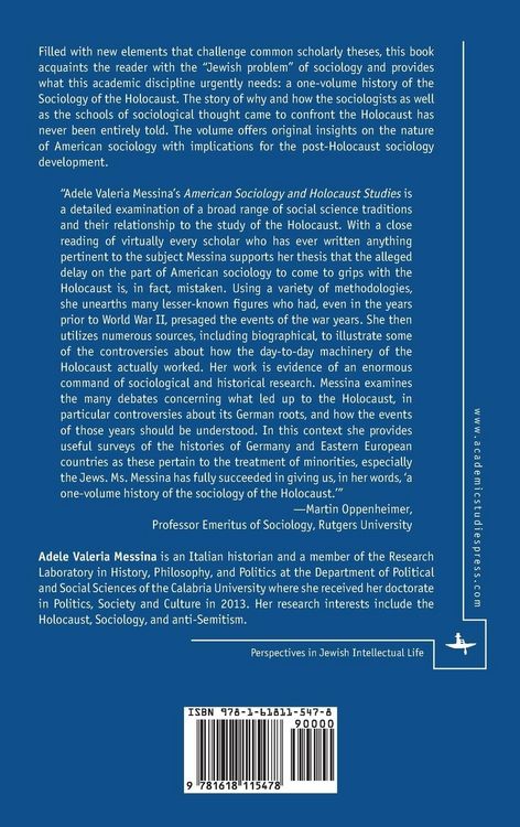 Produktbild: American Sociology and Holocaust Studies