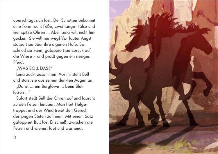 Produktbild: Wildpferde - mutig und frei (Band 1) - Lunas gro&szlig;es Abenteuer