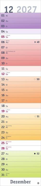 Produktbild: Bunte Wochen Langplaner 2027