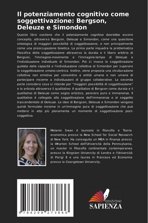 Produktbild: Il potenziamento cognitivo come soggettivazione: Bergson, Deleuze e Simondon