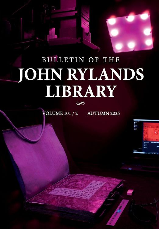 Produktbild: Bulletin of the John Rylands Library 101/2