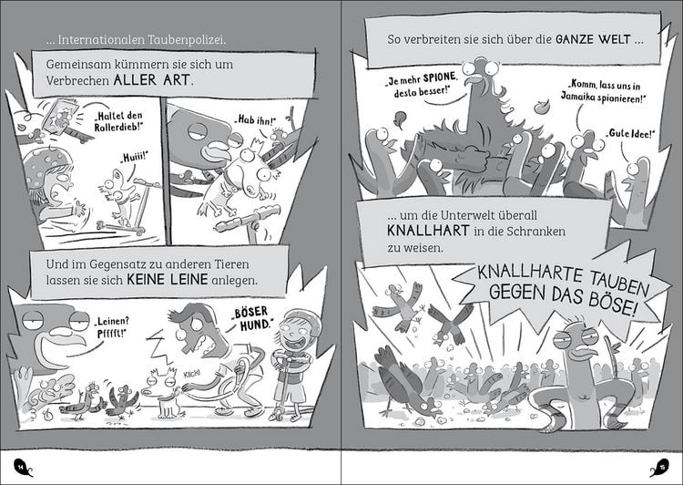 Produktbild: Knallharte Tauben lassen die Katze aus dem Sack (Band 5)