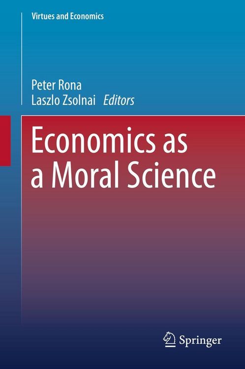 Produktbild: Economics as a Moral Science