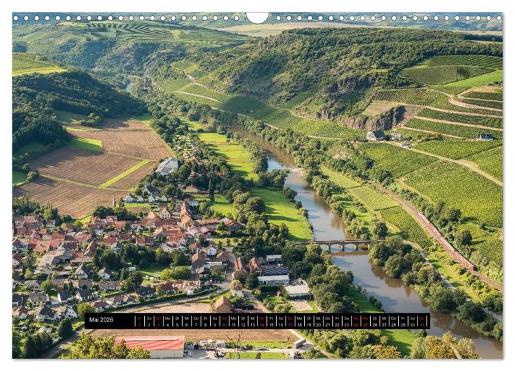 Produktbild: Sch&ouml;nes Naheland (Wandkalender 2026 DIN A3 quer), CALVENDO Monatskalender