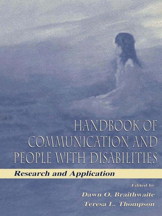 Produktbild: Handbook of Communication and People With Disabilities