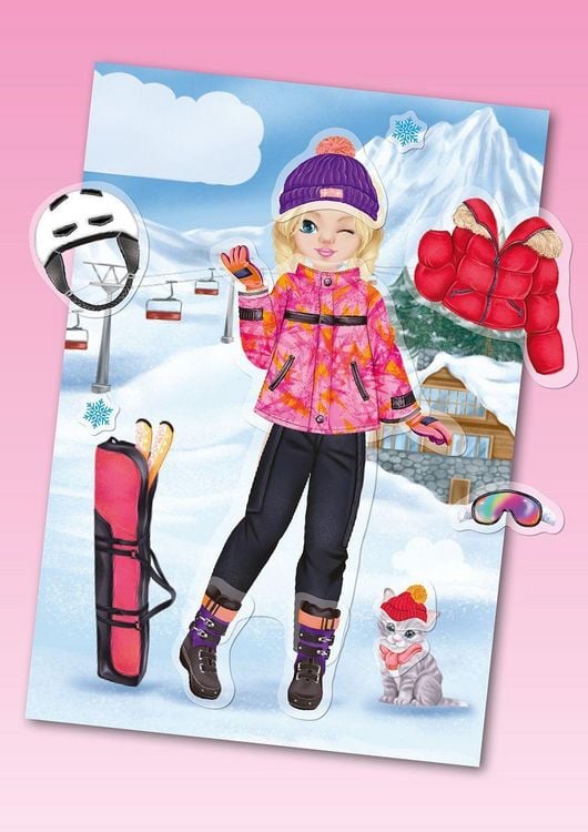 Produktbild: Fashion & Styles: Anziehpuppen mit Folienstickern. Party-Looks