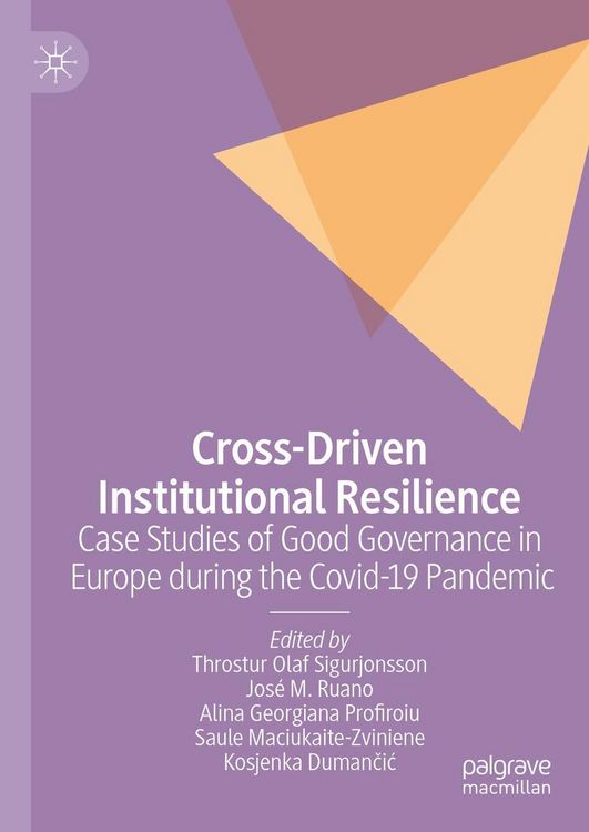 Produktbild: Cross-Driven Institutional Resilience