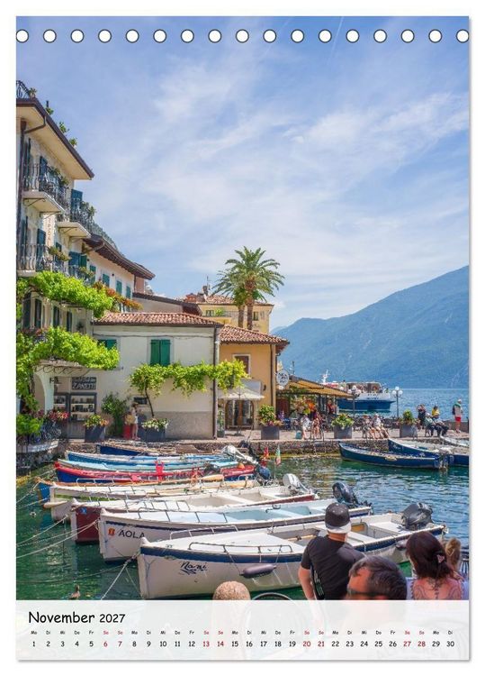 Produktbild: Limone sul Garda - Perle am Westufer des Gardasees (Tischkalender 2027 DIN A5 hoch), CALVENDO Monatskalender