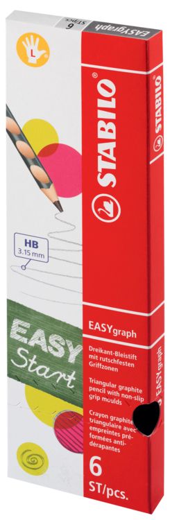 Produktbild: Ergonomischer Dreikant-Bleistift STABILO&reg; EASYgraph Pastel
