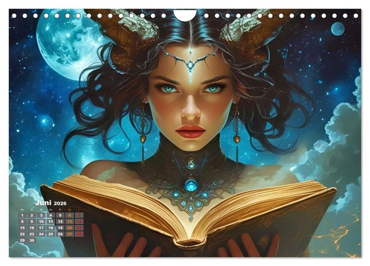 Produktbild: Fantasie und Science Fiction (Wandkalender 2026 DIN A4 quer), CALVENDO Monatskalender