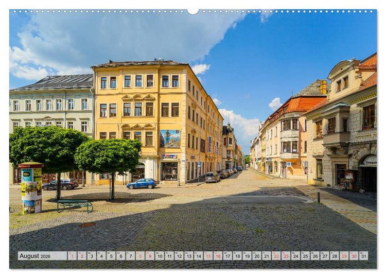 Produktbild: Zittau Impressionen (Wandkalender 2026 DIN A2 quer), CALVENDO Monatskalender