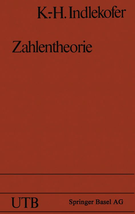 Produktbild: Zahlentheorie