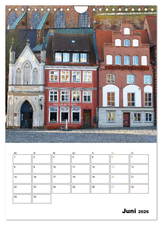 Produktbild: Bezauberndes Stralsund (Wandkalender 2026 DIN A4 hoch), CALVENDO Monatskalender