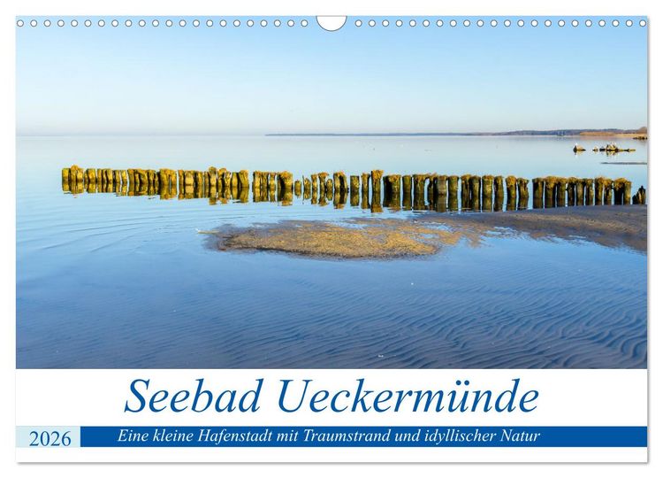 Produktbild: Seebad Ueckerm&uuml;nde (Wandkalender 2026 DIN A3 quer), CALVENDO Monatskalender