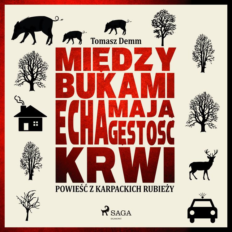 Produktbild: Między bukami echa mają gęstość krwi