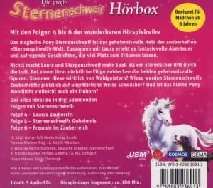 Produktbild: Die gro&szlig;e Sternenschweif H&ouml;rbox Folgen 4-6 (3 Audio CDs)
