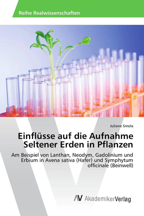Produktbild: Einfl&uuml;sse auf die Aufnahme Seltener Erden in Pflanzen